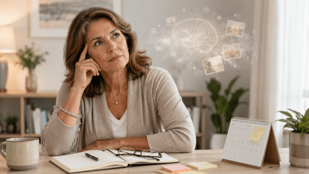Menopausia y memoria: por qué se te olvidan más cosas