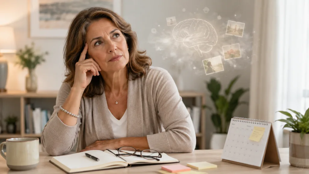 Menopausia y memoria: por qué se te olvidan más cosas